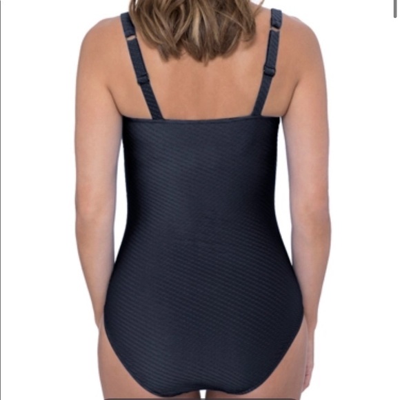 PROFILE by Gottex Ribbons Shirred One Piece Swim - Picture 2 of 5